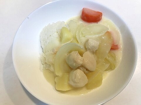 鶏ササミの☆ゴロゴロシチューご飯